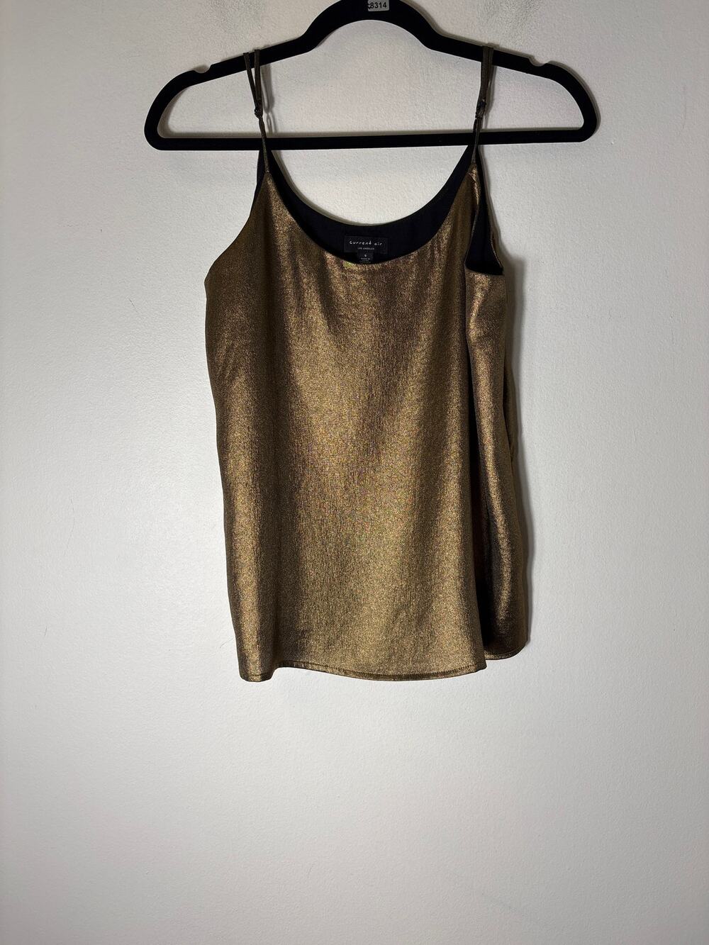 Current Air Gold Camisole Sz S